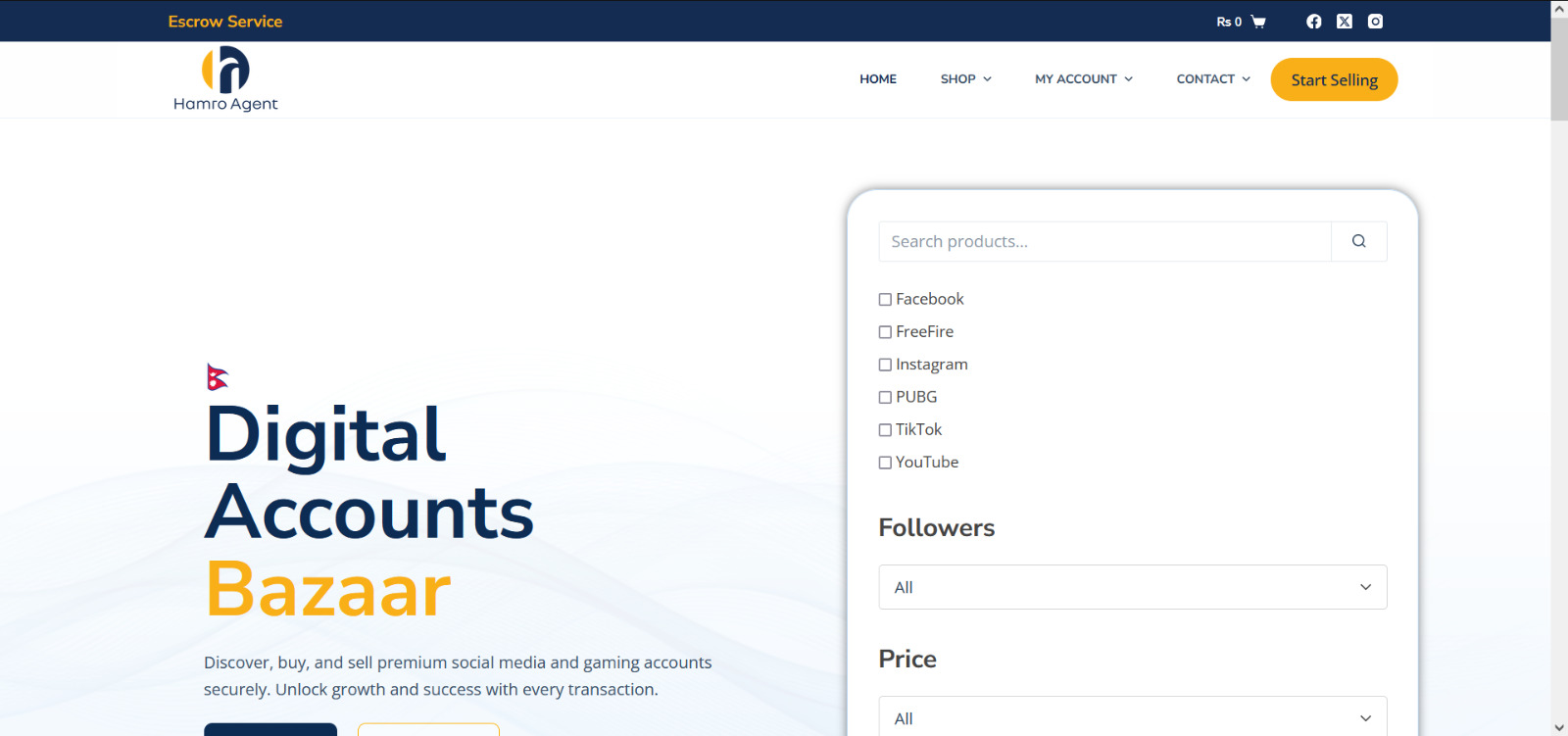 How we built Hamro Agent Website